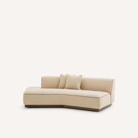 Καναπές μικρός αριστερός με υφή μπουκλέ, JACOPO