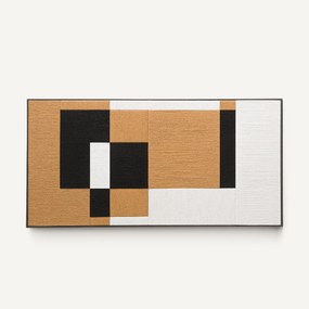 Πίνακας από χειροποίητα υφασμένα βαμβακερά νήματα, SERYA