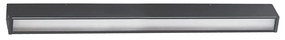 Φωτιστικό Οροφής - Πλαφονιέρα Verona 4293700 LED 37W 1578Lm 100x6,3cm Dark Grey Viokef