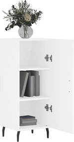 vidaXL Ντουλάπι Λευκό 34,5 x 34 x 90 εκ. από Επεξεργασμένο Ξύλο