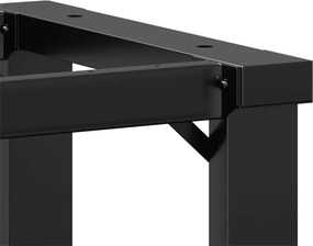 vidaXL Πόδια Τραπεζαρίας σε Σχήμα «Ο» 40x40x73 εκ. Ατσάλι