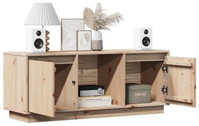 vidaXL Έπιπλο Τηλεόρασης 110,5 x 35 x 44 εκ. από Μασίφ Ξύλο Πεύκου