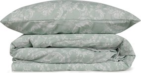 Single Quilt Cover Set Pure - Water Green Sea Green
White