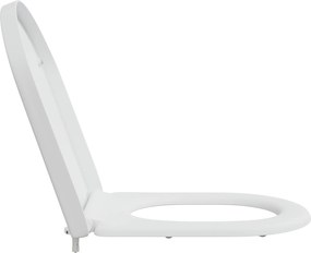 vidaXL Λεκάνη Λευκό 49 x 36 x 4 εκ Δυροπλάστ
