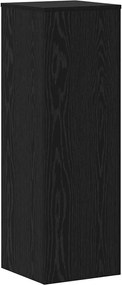 vidaXL Βάση φυτών 2 pcs Μαύρη Οξυά 33 x 33 x 100 cm Επεξεργασμένο ξύλο