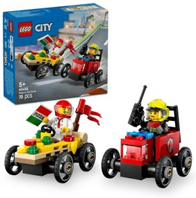 Lego 60458 City Pizza vs. Fire Truck για 5+ Ετών 70τμχ