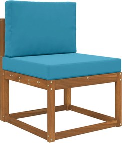 vidaXL Μαξιλάρι Καναπέ Εξωτερικού Χώρου 2 pcs Βασιλικό Μπλε