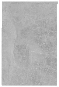 Παπουτσοθήκη Γκρι Σκυροδέματος 60 x 30 x 45 εκ. από Μοριοσανίδα - Γκρι