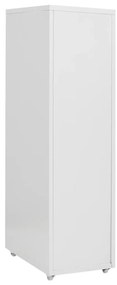 vidaXL Αρχειοθήκη Φορητή Γκρι 28 x 41 x 109 εκ. Μεταλλική