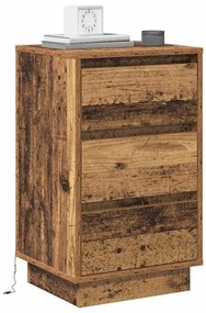 vidaXL Κομοδίνο με Παλιό Ξύλο 39 x 34.5 x 65 εκ. Επεξεργασμένο ξύλο