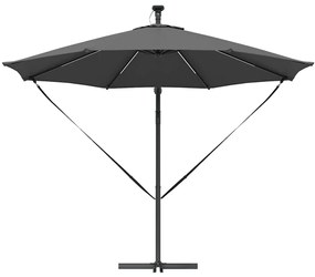 vidaXL Ομπρέλα Cantilever Banana Ανθρακί 294 x 294 x 248 cm
