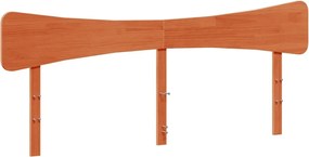 vidaXL Σκελετός Κρεβ. Χωρίς Στρώμα Καφέ Κεριού 160x200 εκ Μασίφ Πεύκο