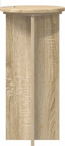 vidaXL Βάση φυτών 2 τμχ. Sonoma Δρυς 29,5 x 29,5 x 60 εκ.