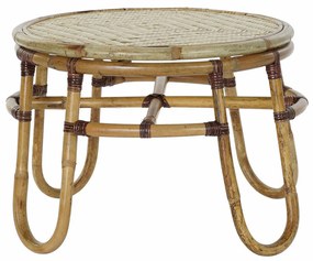 Βοηθητικό Τραπέζι DKD Home Decor Φυσικό Bamboo 60 x 60 x 42 cm (1 μονάδα)