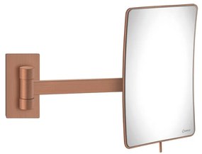 Καθρέπτης Μεγεθυντικός Επτοίχιος Μεγέθυνση x3 Old Copper Mat Sanco Cosmetic Mirrors MR-305-M26