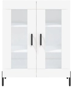 vidaXL Ντουλάπι Λευκό 69,5 x 34 x 90 εκ. από Επεξεργασμένο Ξύλο