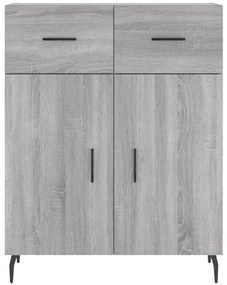 vidaXL Ντουλάπι Γκρι Sonoma 69,5 x 34 x 90 εκ. από Επεξεργασμένο Ξύλο