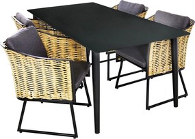 Καρέκλα κήπου Solamente Lesli Living - 56x60x77cm