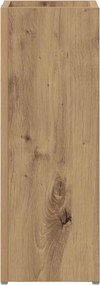 vidaXL Σχέδιο &amp; βάση αποθήκευσης Artisan Oak 20 x 20 x 55,5 εκ