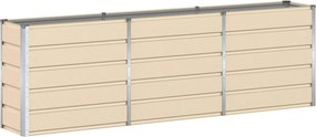 vidaXL Γλάστρα Ελεφαντόδοντο 240 x 40 x 75 εκ. Ατσάλι