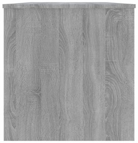 vidaXL Τραπεζάκι Σαλονιού Γκρι Sonoma102x50x52,5 εκ.Επεξεργασμένο Ξύλο