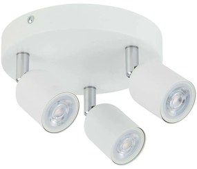 Φωτιστικό Οροφής - Σποτ Top 6316 3xGU10 10W 27x16cm White TK Lighting