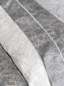 Σετ Σεντόνια Γίγας με Λάστιχο - Marble - Nima Home