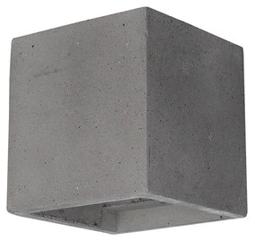 Φωτιστικό Τοίχου-Απλίκα Concrete 4096901 Grey Viokef Cement