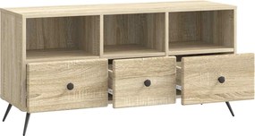 vidaXL Ντουλάπι TV Sonoma Δρυς 102 x 34,5 x 50 εκ. Επεξεργασμένο Ξύλο