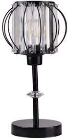 Φωτιστικό Επιτραπέζιο 534LUN6532 Φ20x40cm 1xE27 40W Black Opviq