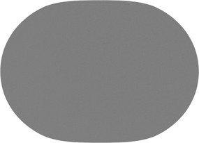 vidaXL Ύφασμα Τραπέζης Ανοιχτό γκρι 130 x 220 εκ Ωοειδής