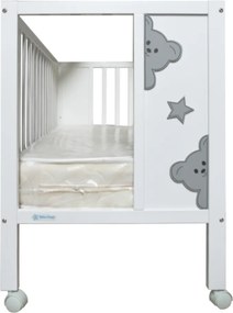 Κούνια (60x130) Bebe Stars Life White 453-02