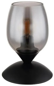 Επιτραπέζιο Φωτιστικό E14 Ποτήρι Globo Lighting-24007S-Φιμέ/Smoke 24007S