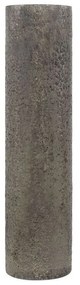 Βάζο Γυάλινο Meli 018138 D10xH30cm Beige-Gold Glass