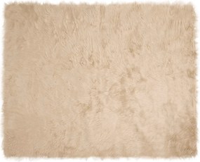 vidaXL Χαλί από τεχνητό πρόβειο δέρμα TAFALLA Μπεζ 200 x 280 εκ.