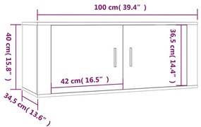 ΈΠΙΠΛΑ ΤΗΛΕΟΡΑΣΗΣ ΕΠΙΤΟΙΧΙΑ SONOMA ΔΡΥΣ 100X34,5X40 ΕΚ 816638