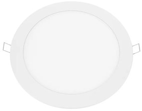 ΛΕΥΚΟ ΣΤΡΟΓΓΥΛΟ LED ΠΑΝΕΛ ΧΩΝΕΥΤΟ 23W 4000K 2120Lm Φ298mm 230V AC Ra80 ACA PENU2340RW