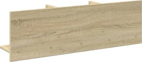 vidaXL Ντουλάπι Τοίχου Sonoma Δρυς 100x16,5x30 εκ. Επεξεργασμένο Ξύλο