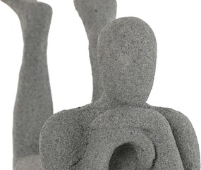 Διακοσμητική Φιγούρα Home ESPRIT Γκρι 39 x 13,5 x 20,8 cm