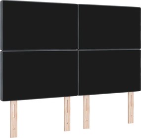 vidaXL Κεφαλάρι Σκούρο Γκρι 144 cm Βελούδο