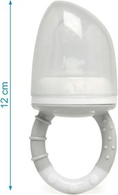 Πιπίλα Φαγητού Kiokids Γκρι 5396