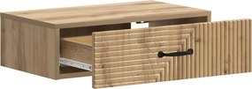 VidaXL Τραπεζάκι Τοίχου 59 x 34,5 x 17 εκ. Επεξεργασμένο Ξύλο