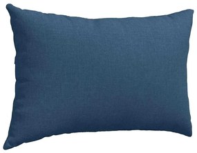 vidaXL Μαξιλάρι Καναπέ 2 pcs Μπλε 60 x 40 cm ύφασμα