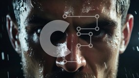 Intra Συλλεκτικό Ξύλινο Παζλ Plywood 4mm - Έντονο πορτρέτο αθλητή Σε Ξύλινο Κουτί - Διαστάσεις Puzzle: 10x10 cm – 25 κομμάτια