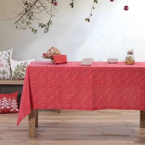 Τραπεζομάντηλο Χριστουγεννιάτικο Grace Red Nef-Nef Homeware 140X180