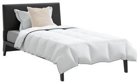 vidaXL Πάπλωμα με μαξιλάρι 2 pcs Λευκό 135 x 200 cm Πούπουλο