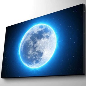 Πίνακας Καμβάς Με Φως Led Nasa 254LED4344 70x45cm Multi Wallity Οριζόντιοι Ξύλο, Καμβάς