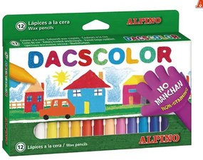 ALPINO χρωματιστές κηρομπογιές DC050290, 12 τμχ