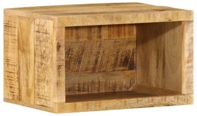 vidaXL Επιτοίχιο Κομοδίνο 40x30x25 εκ. Μασίφ Ξύλο Μάνγκο