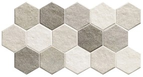 Πλακάκι HEX Stonehenge Frost KARAG 26,5x51cm